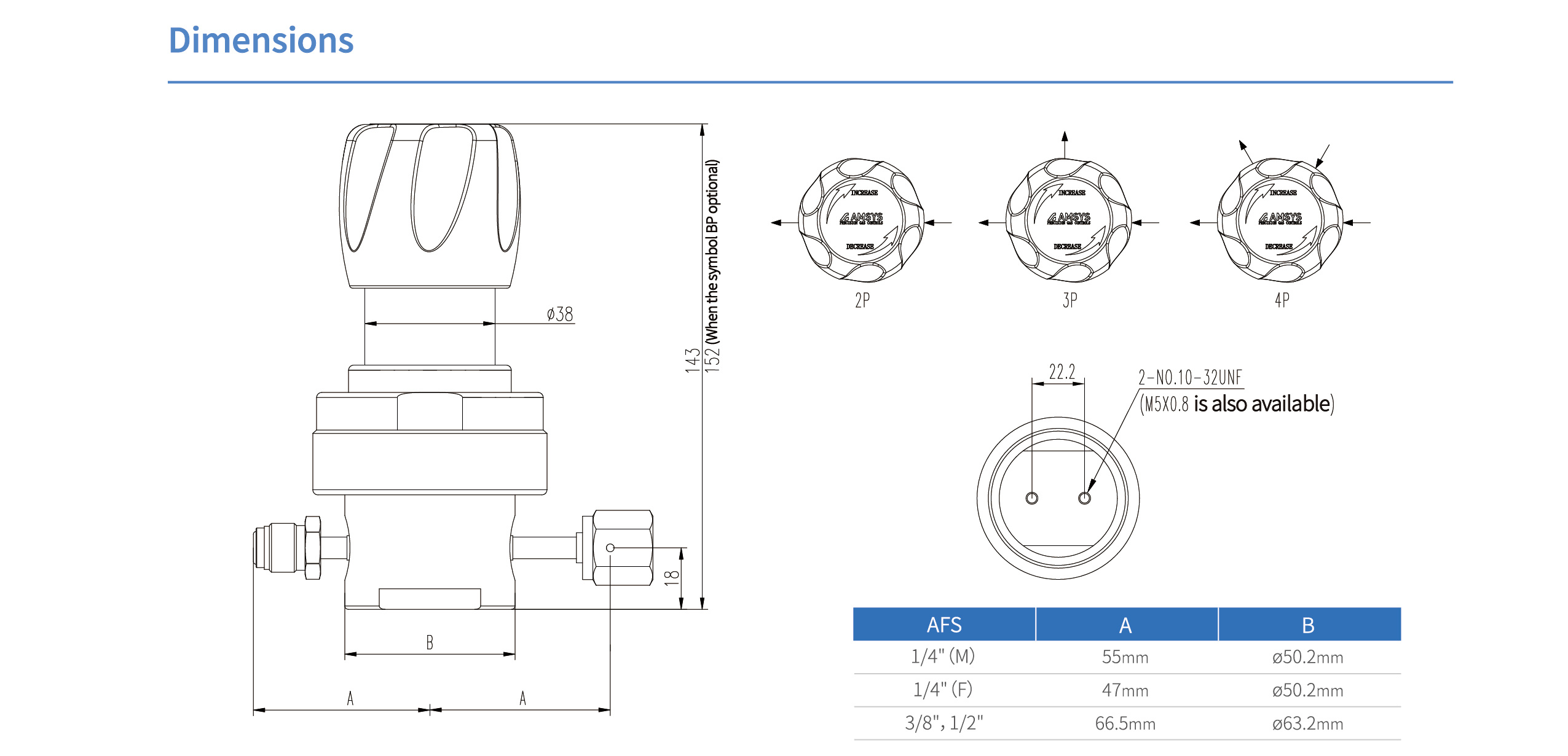 Регулятор AMFLO UHP AU21 Материал: Код Z (Body,Poppet, Nozzle,Diaphragm,Gland-SUS316L,Seat: PCTFE) ; Поверхность 0.25 um; 2х портовый, CV-0.09